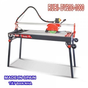 Máy Cắt Gạch Men, Cắt Đá Hoa Granite RUBI DV200-1000