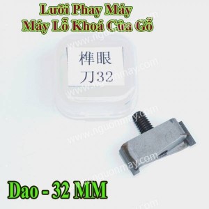 Dao Cho Máy Phay Lỗ Ổ Khoá Cửa Gỗ Dao 32mm