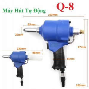 Máy Bắn Đinh Rút Bằng Hơi Hút Đinh Tự Động Q 8