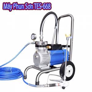 Máy Phun Sơn Nước, Sơn Dầu Epoxy TES-668 Model 2021