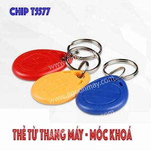 Thẻ Từ Thang Máy ID T5577 Móc Khoá Cao Cấp