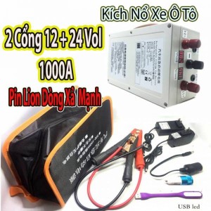 Bình Kích Điện Đề Nổ Xe Ô Tô, Bộ Kích Điện Xe Hơi 24Vol